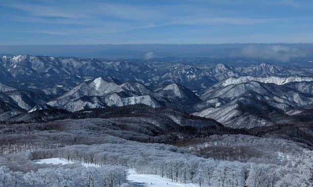 阿仁の山々